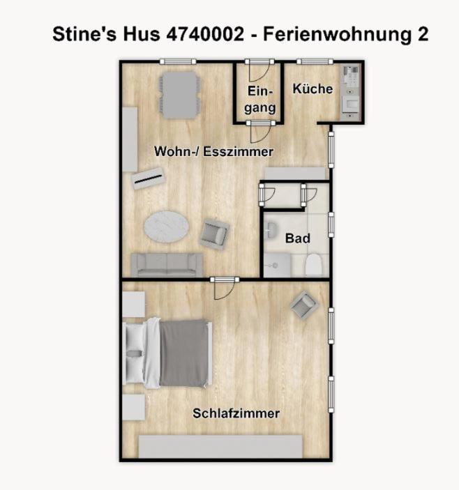 Stine'S Hus Ferienwohnung 2 Borkum Exteriör bild